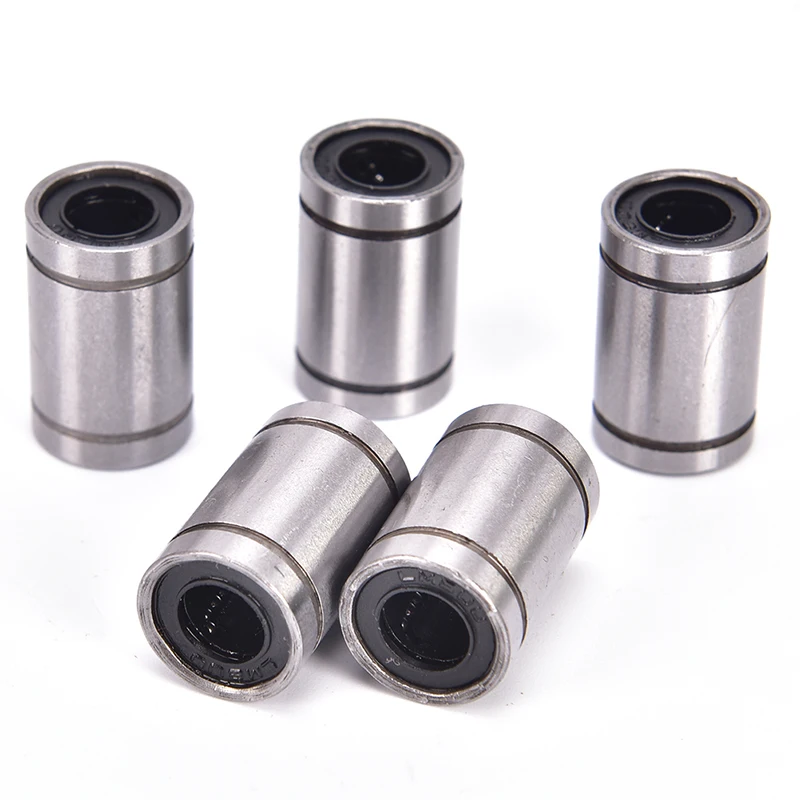 High Quality 10PCS Hot LM8UU Linear Ball Bearing 0.8cm 8mm Linear Motion Ball Bearing Bushing Tool Accessories