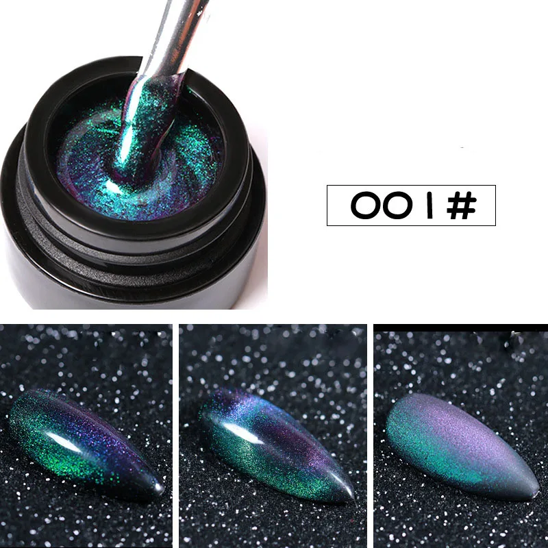 1 Супер 9D Galaxy Cat Eye гель хамелеон 8 мл гель для ногтей длительный Galaxy Star эффект кошачьих глаз замачивается УФ/светодиодный волшебный лак для ногтей - Цвет: 1