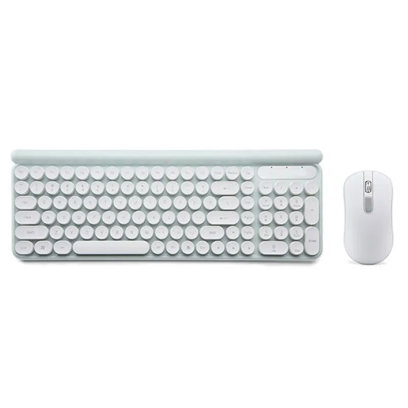 

Wireless Keyboard and Mouse Set Battery Powered Silent Computer Keypad Mouse