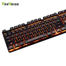 Gaming Keyboard Gamer Kit RGB Wired USB Keypad LED Luminous Rainbow Waterproof Multi-Media Keyboards For PC Laptop Xbox PS TV
