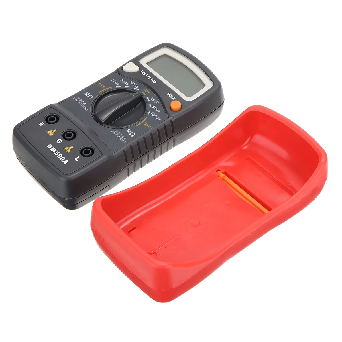 Ручной тестер сопротивления BM500A 1000 В ЖК дисплей цифровой изоляции Megohmmeter Megger