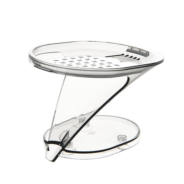 Drain Rack Soap Dish Sponge Holder Household Storage Rack Shelf Soap Tray Bathroom Storage Kitchen Organizer