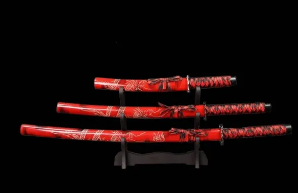 

katana Japanese One Sword Defense Home Decoration Three-piece suit