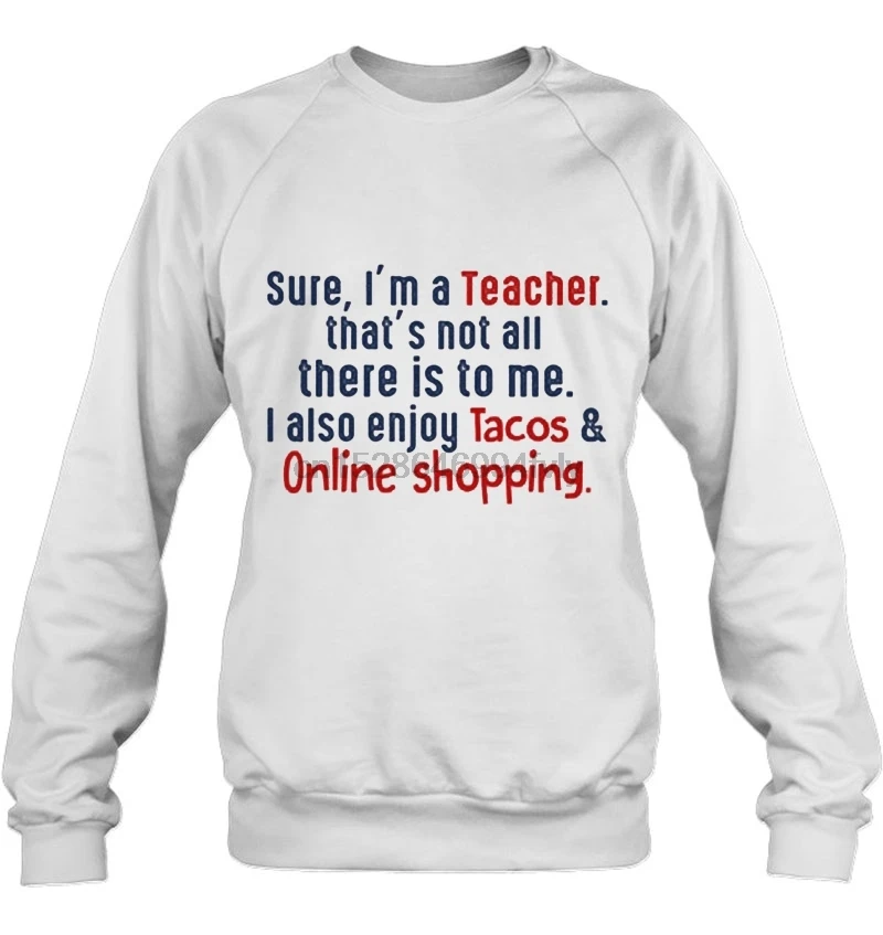 Мужская толстовка с капюшоном Sure I'm A Teacher не все что есть у меня я также