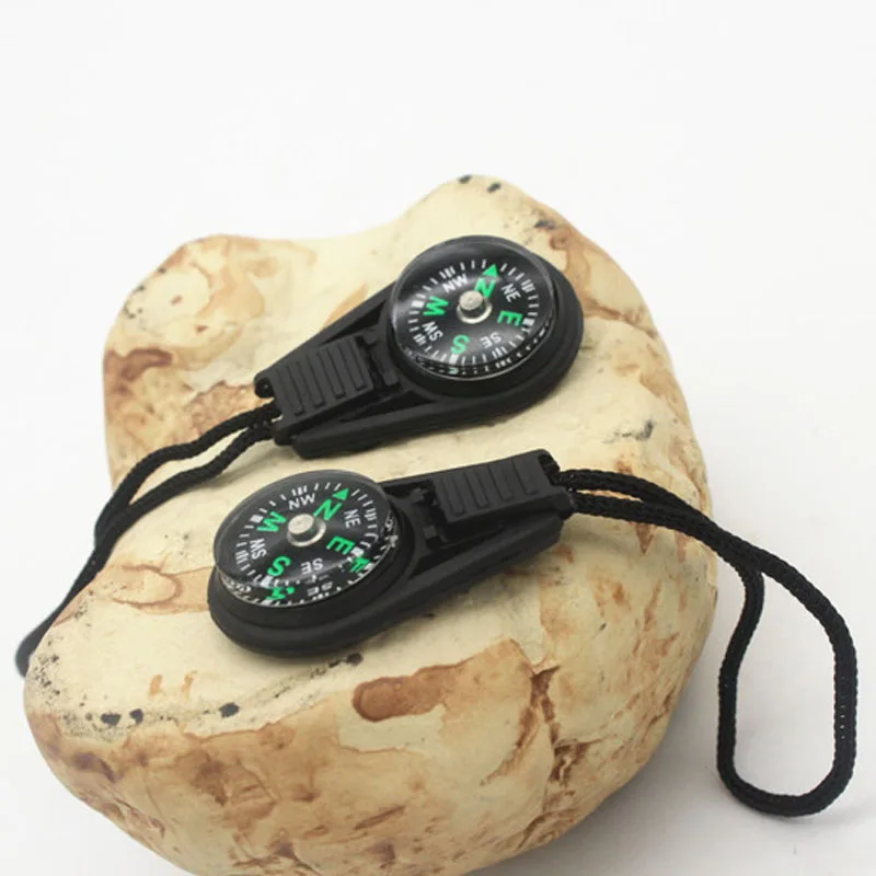 Mini Compass Mini Compass Survival Kit With Keychain For Outdoor Camping Hiking Hunting Backpack Decorations