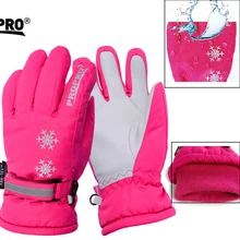 Зимние теплые перчатки для сноубординга, лыжные перчатки для мужчин, женщин, детей, зимние варежки, водонепроницаемые дышащие перчатки для катания на лыжах