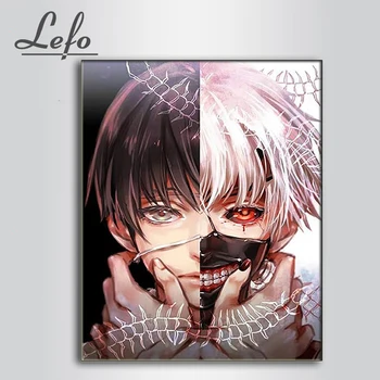 

Full Square/Round Needlework Diamond Embroidery Cartoon Anime Boy DIY 5D Diamond Painting Cross Stf Rhinestones Cross-Stitch Kit