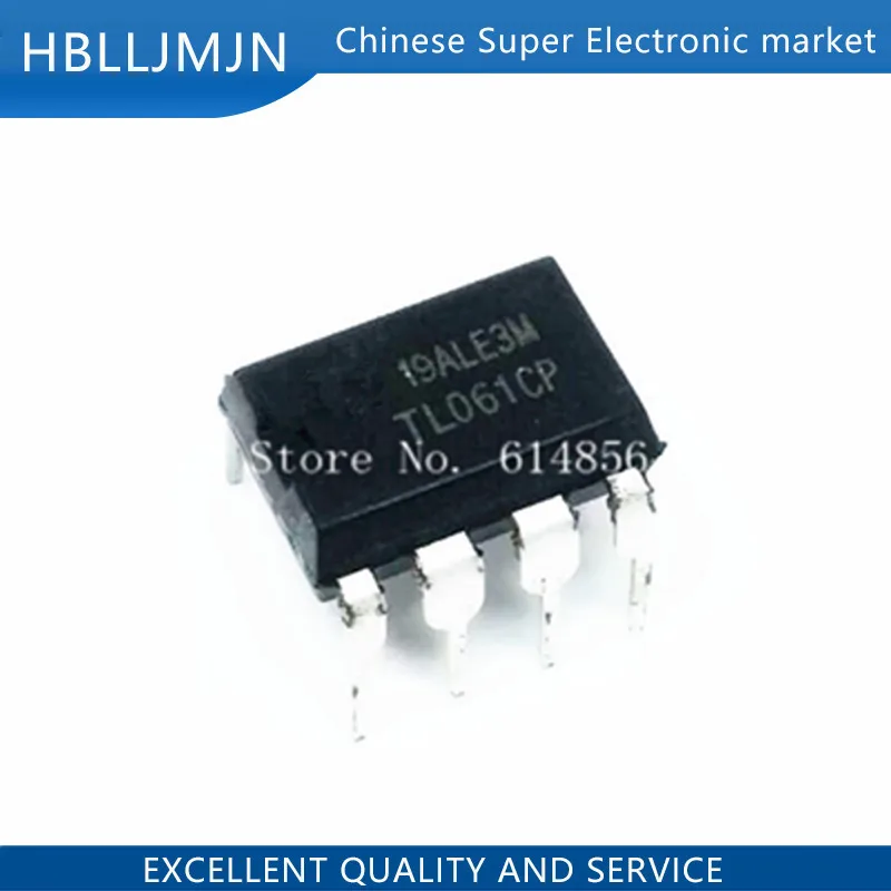 10PCS TL061CP Amplificatori Operativi JFET - Basso Consumo, DIP-8, Per Circuiti Elettronici - Foto 2