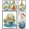 Landscape Series Cross Stitch Kits Patterns Printed Fabric Embroidery Needlework Sets 11CT 14CT DIY Sewing Craft Canvas Painting ► Photo 1/6