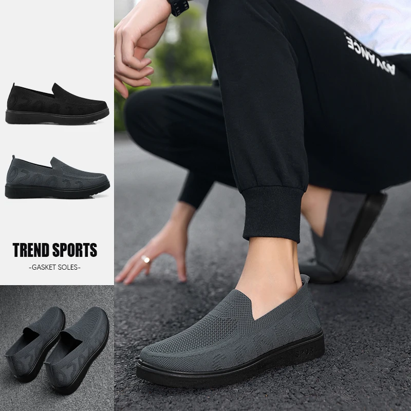 Men Tennis Shoes Breathable Air Cushion Mesh Sneakers Gym Man Sport