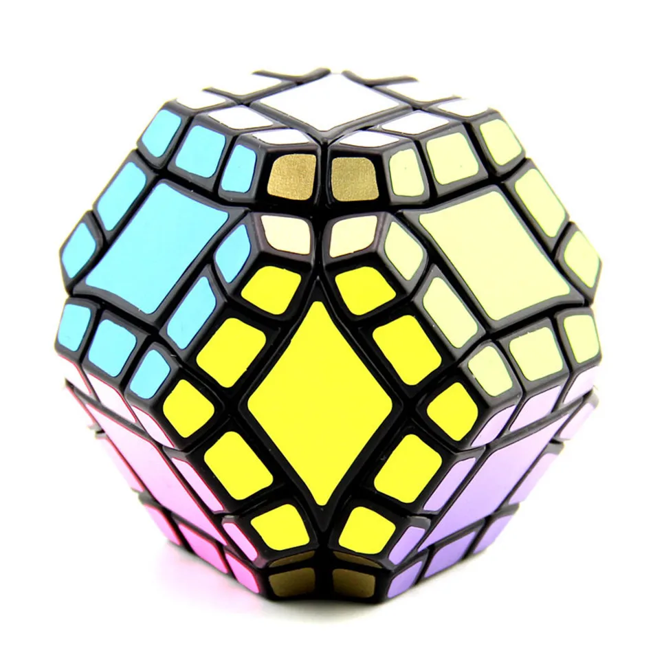 LanLan 12 Axis Dodecahedron Magic Cubes Megaminxeds Brain Teasers Specail Shape Educational Toys For Children Puzzle Cubo Magico | Игрушки и