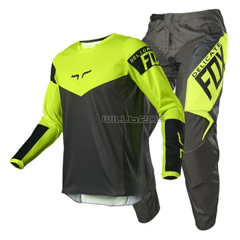 

2021 Delicate Fox 180 Revn Motorbike Motocross Scooter Mountain Bicycle Offroad Men's Suit Motor Gear Set