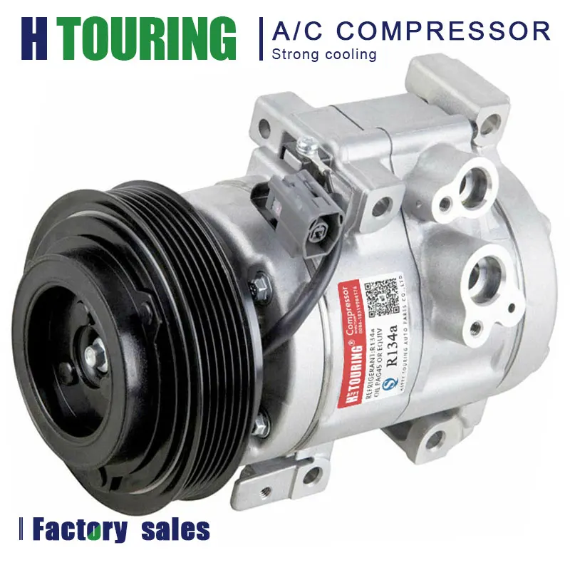 Ac Compressor Voor Mazda 3/Mazda CX7 2.3L 2.5L CF500RW7AA01 CF500-RW7AA-01 EG21-61-450G EG2161450G F500-RW7AA-03 CF500RW7AA01 Ac Compressor Voor Mazda 3/Mazda CX7 2.3L 2.5L CF500RW7AA01 CF500-RW7AA-01 EG21-61-450G EG2161450G F500-RW7AA-03 CF500RW7AA01