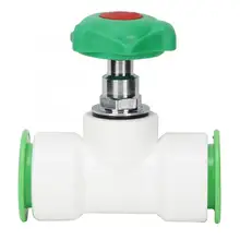 32 мм водяной запорный клапан PPR пластиковый быстроразъемный запорный клапан для ванной кухни водопроводный фитинг