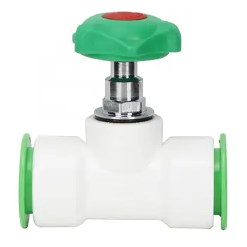 

32mm Water Gate Valve PPR Plastic Quick Connect Valve Water Stop Valve Bathroom Kitchen Water Pipe Fitting