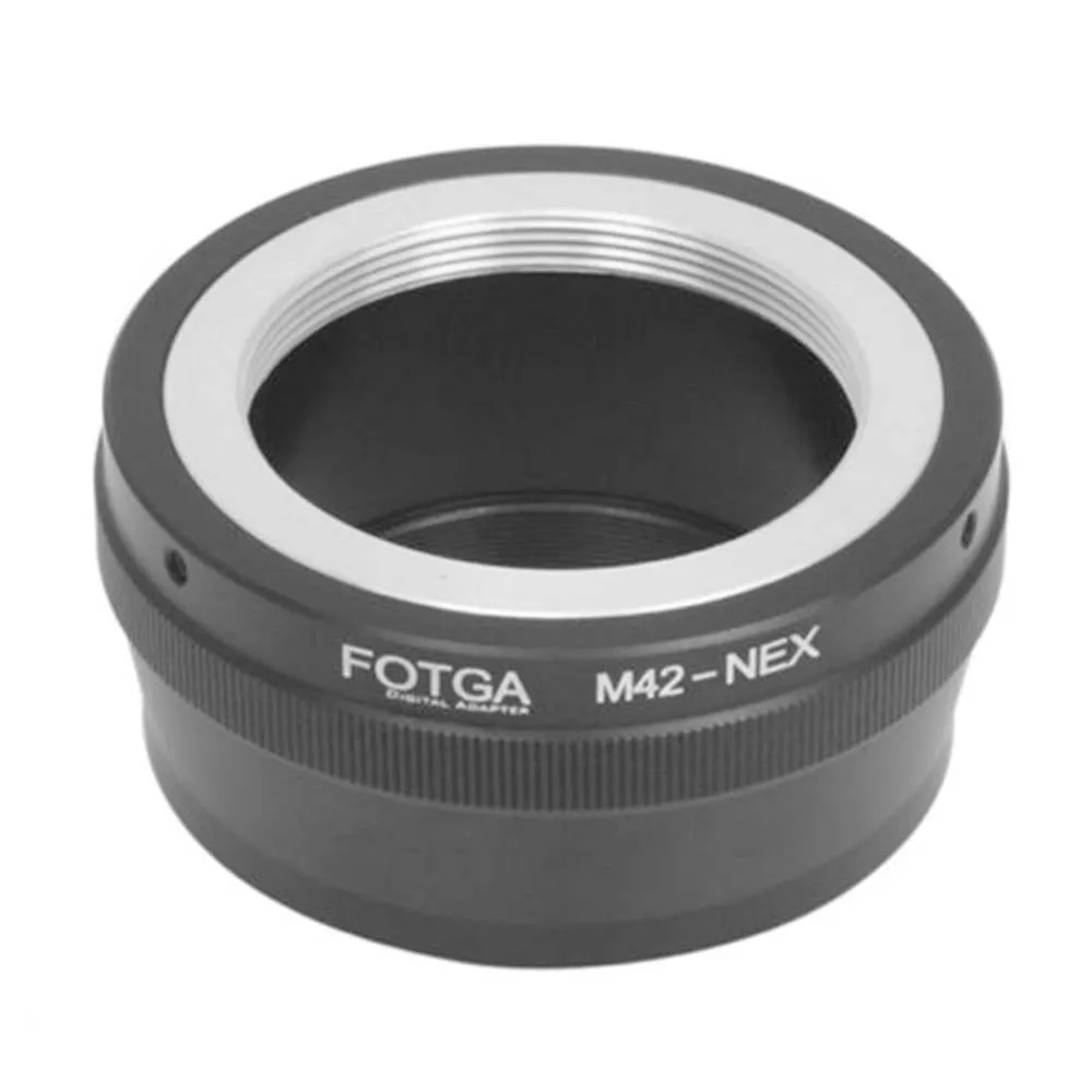 FOTGA адаптер объектива для металла M42 к Sony E Mount NEX3 NEX5 NEX6 NEX7 A7 A7R A7S A6000 камеры|Адаптеры