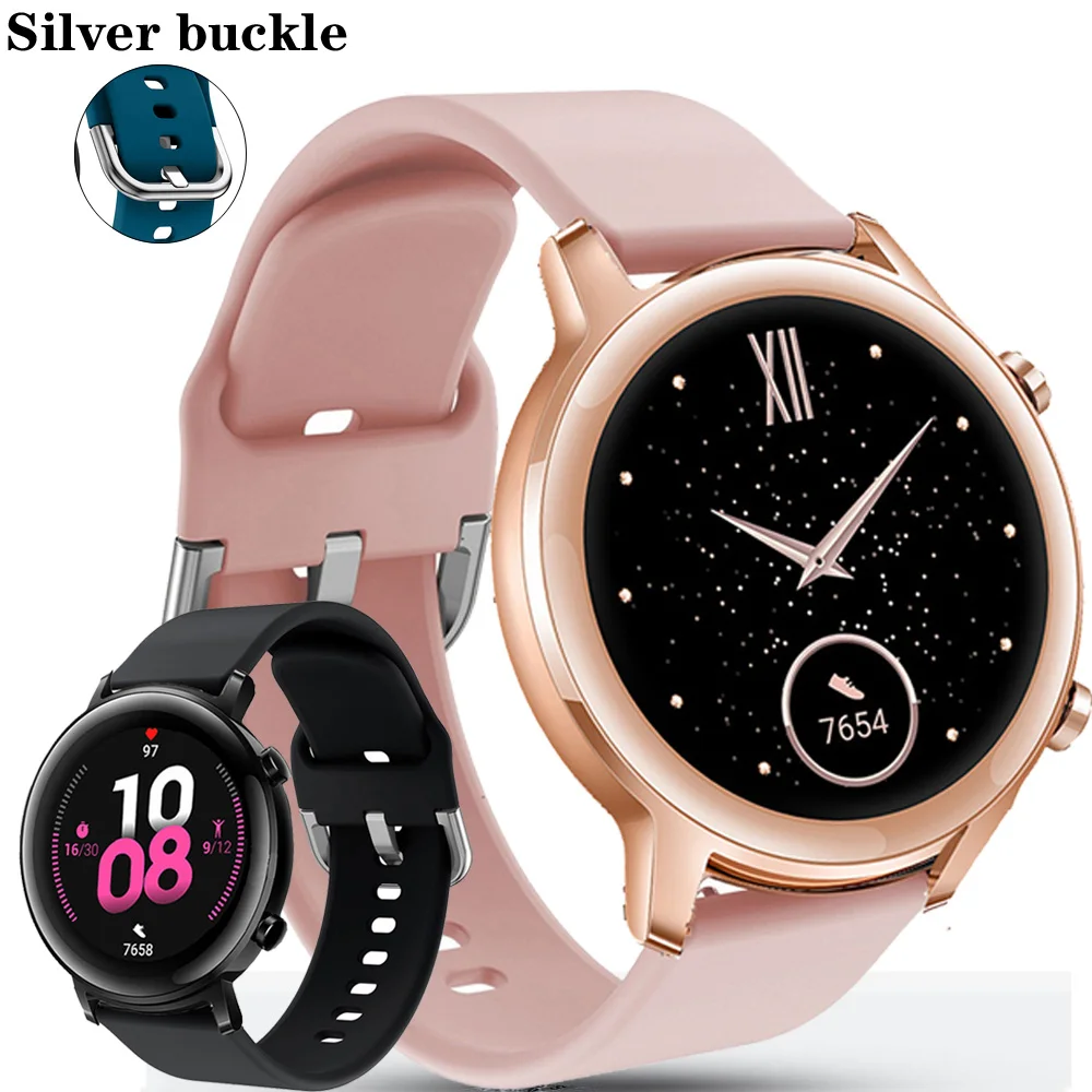 Ремешок силиконовый для Huawei Watch GT 2 Honor magic 42 мм браслет наручных часов 20 с