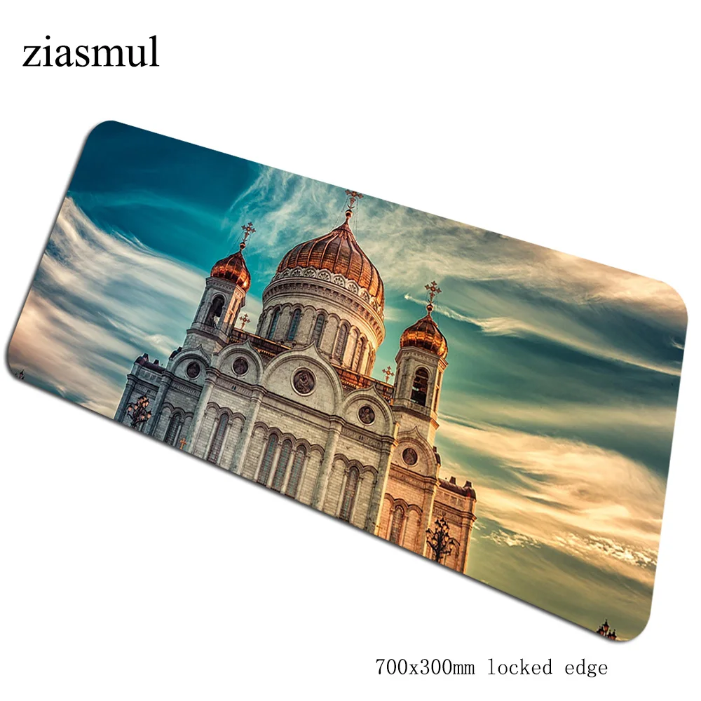 Соборы padmouse профессиональные 70x30 см игровой коврик для мыши геймер компьютерный стол Domineering коврик notbook mousemate pc - Цвет: Size 700x300x2mm