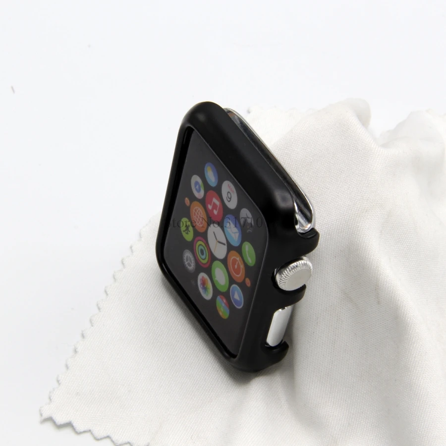 Роскошный Жесткий чехол из поликарбоната для Apple Watch 4 5 40 мм 44 серия 3 2 1 42 38