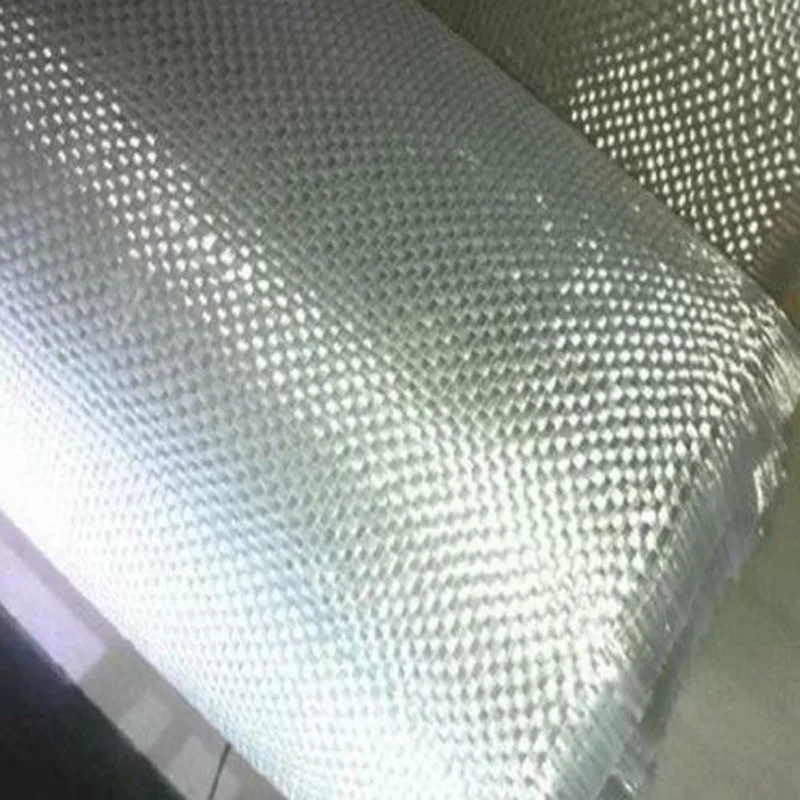 1 Piece of 1.27x1m Glass Fiber Woven Fiberglass Fabric Cloth Plain Weave, Reinforced Fabric Tool DIY Material - 2