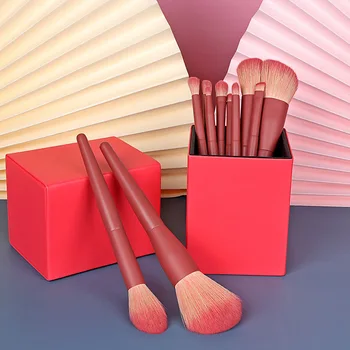 

5 Color 11pcs Makeup Brushes Set Soft Cosmetic Powder Blending Foundation Eyeshadow Blush Brush Kit Make Up Tools