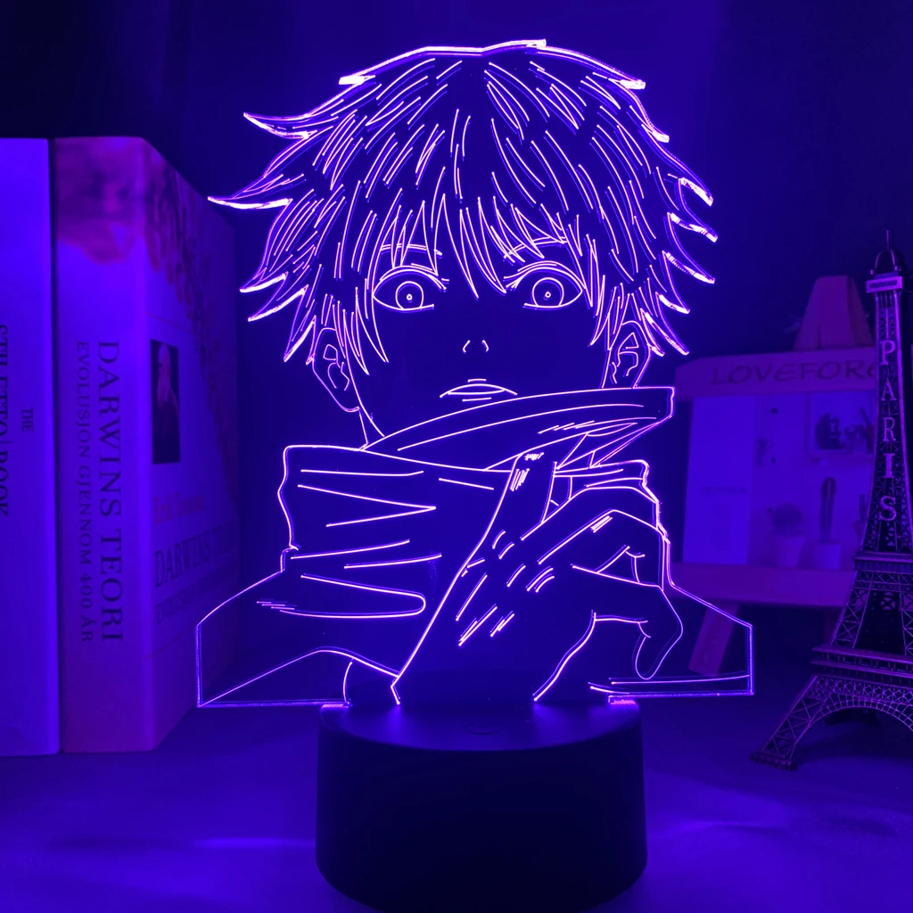 Anime Lamp Light Led Night Light For Birthday Gift Nightlight Lamp bedside lamp night light eu plug led night light ac220v bedroom lamp gift for children cute night lamp for corridor wc