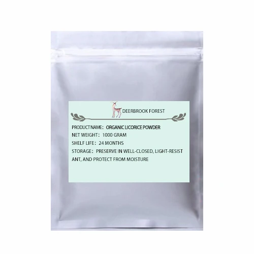 1000g(35.3oz) USDA и EC сертифицированный органический порошок солодки - Цвет: 1000g(35.3oz)