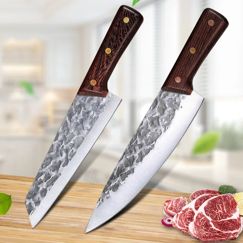 Forged Stainless Steel Kitchen Knife Boning for Cutting Vegetables and Meat Fillet Butchering Peeling | Дом и сад