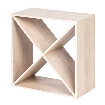 

4 Cube Wine Rack, Holds 12-16 Bottles, Classic Style Wine Racks for Bottles, Perfect for Bar, Wine Cellar, Basement, Cabinet, Pa