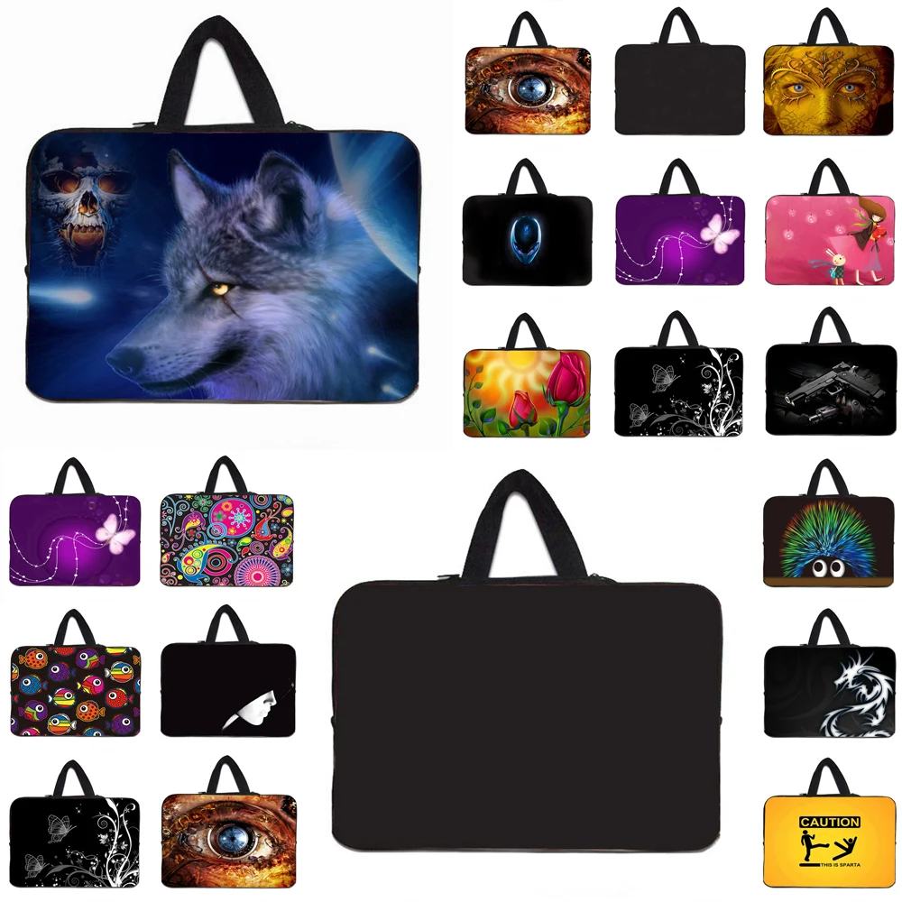 Funda Portatil Bolsas 15,6 13,3 сумка для ноутбука из неопрена 10 12 13 14 15 17 11,6 14,1 дюймов ноутбук Chromebook PC сумка чехол