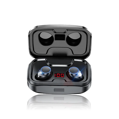 TWS Bluetooth-Compatible 5.0 Earphones Whit Charging Box Headphone Stereo Sports Waterproof Earbuds Headsets With Micr