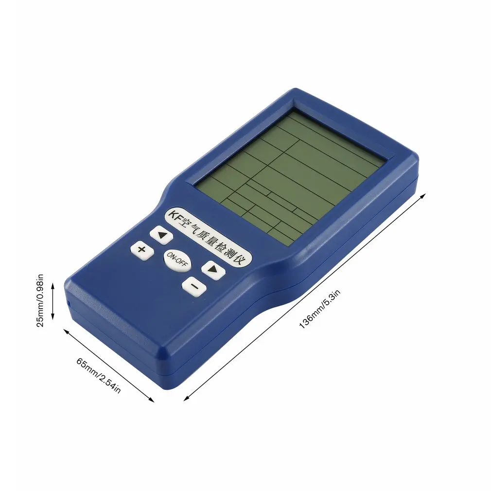 Hot Portable Digital Formaldehyde Detector HCHO/TVOC/CO2 Gas Tester AQI Air Quality Monitor Analyzer Measuring Tool Sale