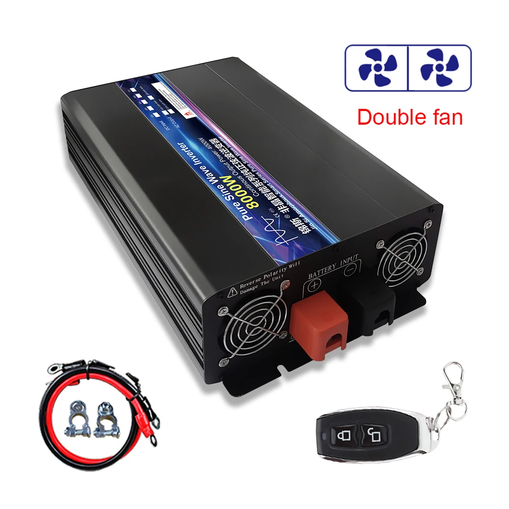 8000W 10000W Inversor Pure Sine Wave Power Inverter Convertidor