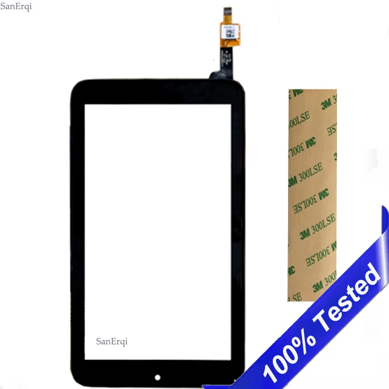 Сенсорный экран для Alcatel One touch Pixi7 1216x L216X I216x OT1216 1216 дигитайзер планшета передняя