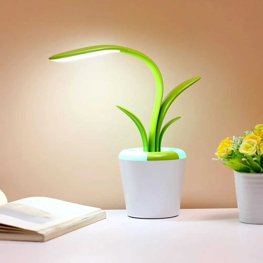 usb led reading light table lamp eye care desk