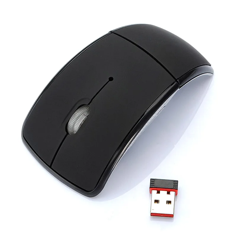 

2.4GHz Wireless Mouse Rechargeable Wireless Mouse Cordless Optical Mouse With Fast Scrolling USB Interface PC Laptop