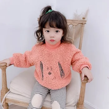 

1Y-3Y Autumn Kids Baby Girl Boy Sweatshirts Cartoon Dog Print Sweatshirts Casual Toddler Blouse Long Sleeve Outerwear 2Colors