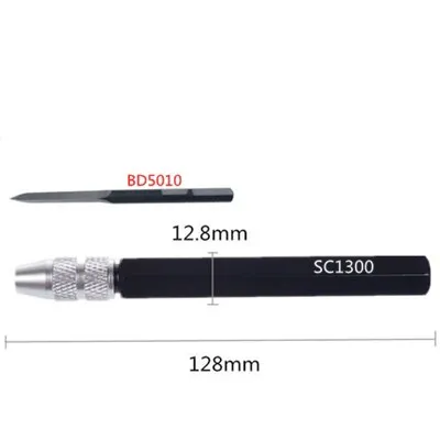 new SC1300 Adjustable Triangular Burr Scrapers Deburring Trimming Tool BD5010 BT8001 Trimming Blade Durable 4