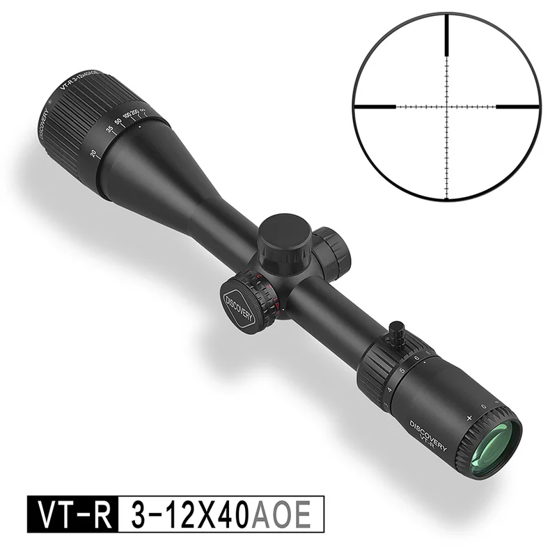 2021 Новое открытие охотничий прицел VT R 3 12X40AOE Mil Dot Сетка дешевые Airsoft оружейные
