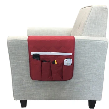 

Organizer Holder New Hot Sofa Arm Rest TV Remote Control 4 Pockets Chair Couch Mobile Phones Magazine Storage Bag New
