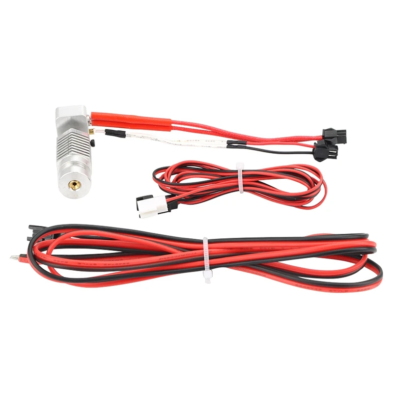 

1Set R1 R1+Hexagon Hot End Kit 1.75Mm All Metal Hotend 12V with 100Kohm Thermistor 0.4Mm Nozzle for Robo R1 3D Printer Parts