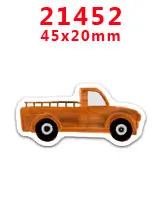 21452 30 шт мультфильм персонаж плоское украшение из смолы PR 21349 - Цвет: 21452