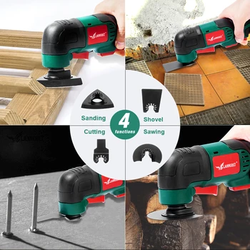 

20V Oscillating Tool 2.0Ah Battery Variable Speed Cordless Multi-function Tool