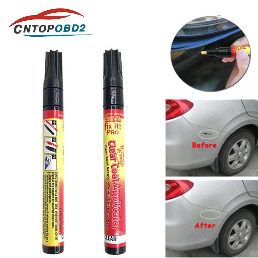 

Car Scratch Repair Pen Portable Fix It Pro Clear Car Scratch Repair Remover Pen Car-styling Clear Coat Applicator Auto Paint pen