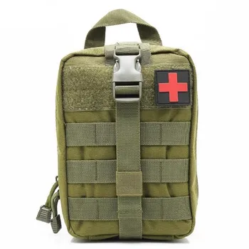 

Outdoor camouflage tactical knapsack multifunctional waterproof fan first aid kit MOLLE accessory sport kit