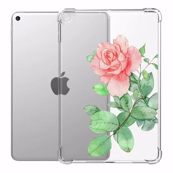 

Case for iPad 10.2 10.5 in iPad Air 3 Plant Set Cases Transparent Silicone Reinforced Corners Soft Cover for iPad Mini 1 2 3 4 5