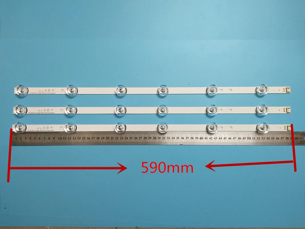 10 Set = 30 Striscia Striscia Striscia Di Led Per Lg 32Lb 32Lb 32Lf5800 32Lb5610 32Lb Lg Un B Uot Un B Innotek Ypnl-Drt 3.0 32 6916L-1974A 1975A 6916L