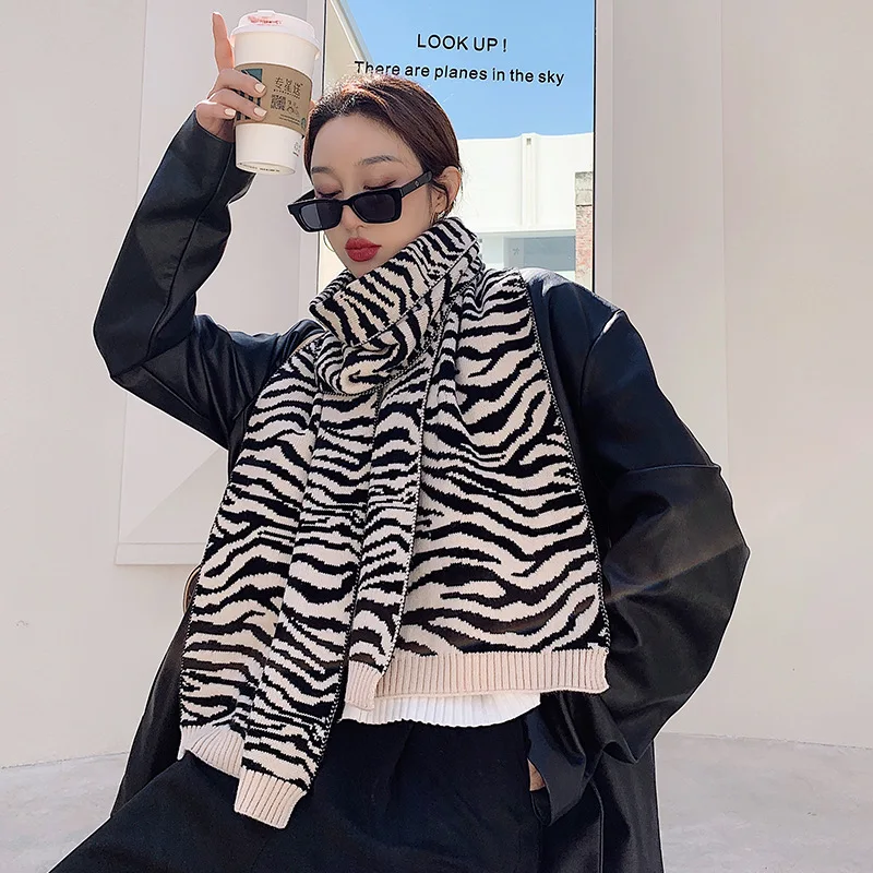 2021 зимний кашемировый шарф Дамский дизайн теплое одеяло из пашмины вязаные шарфы