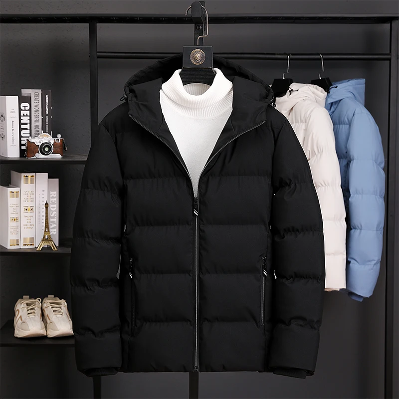 

2020 New Fashion Casual Mens Duck Down Jackets Autumn & Winter Coat Men Lightweight Duck Down Jacket Men Overcoats S-6XL