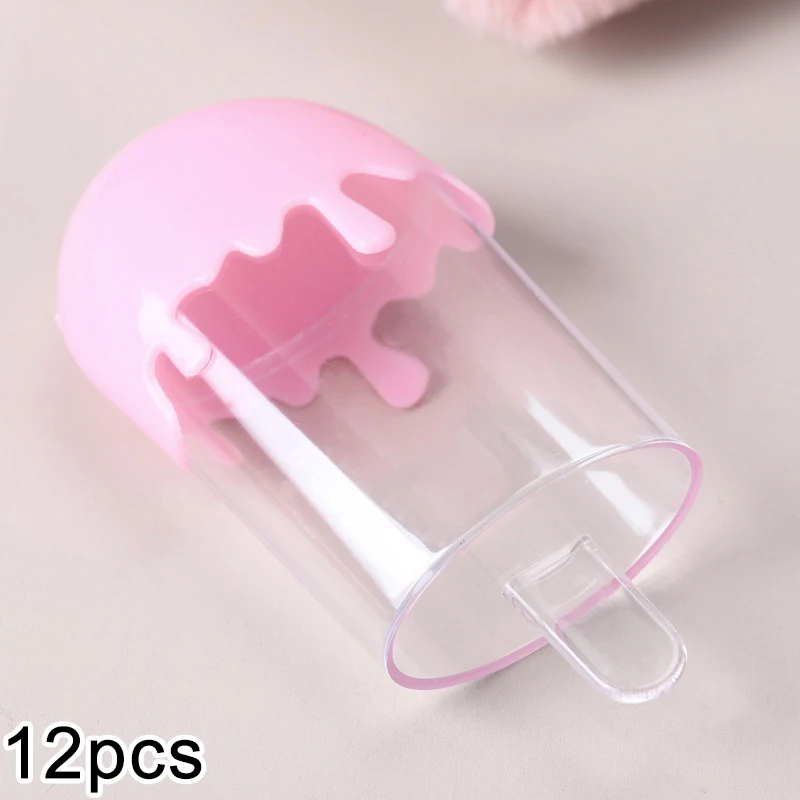

12pcs Ice Cream Shape DIY Gift Boxes Wedding Candy Box Ice Cream Party Plastic